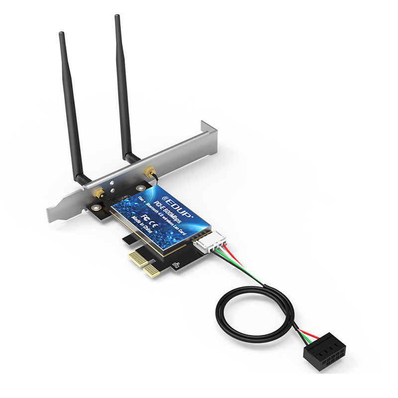 Dual Band PCI E Wireless Network Card Adapter