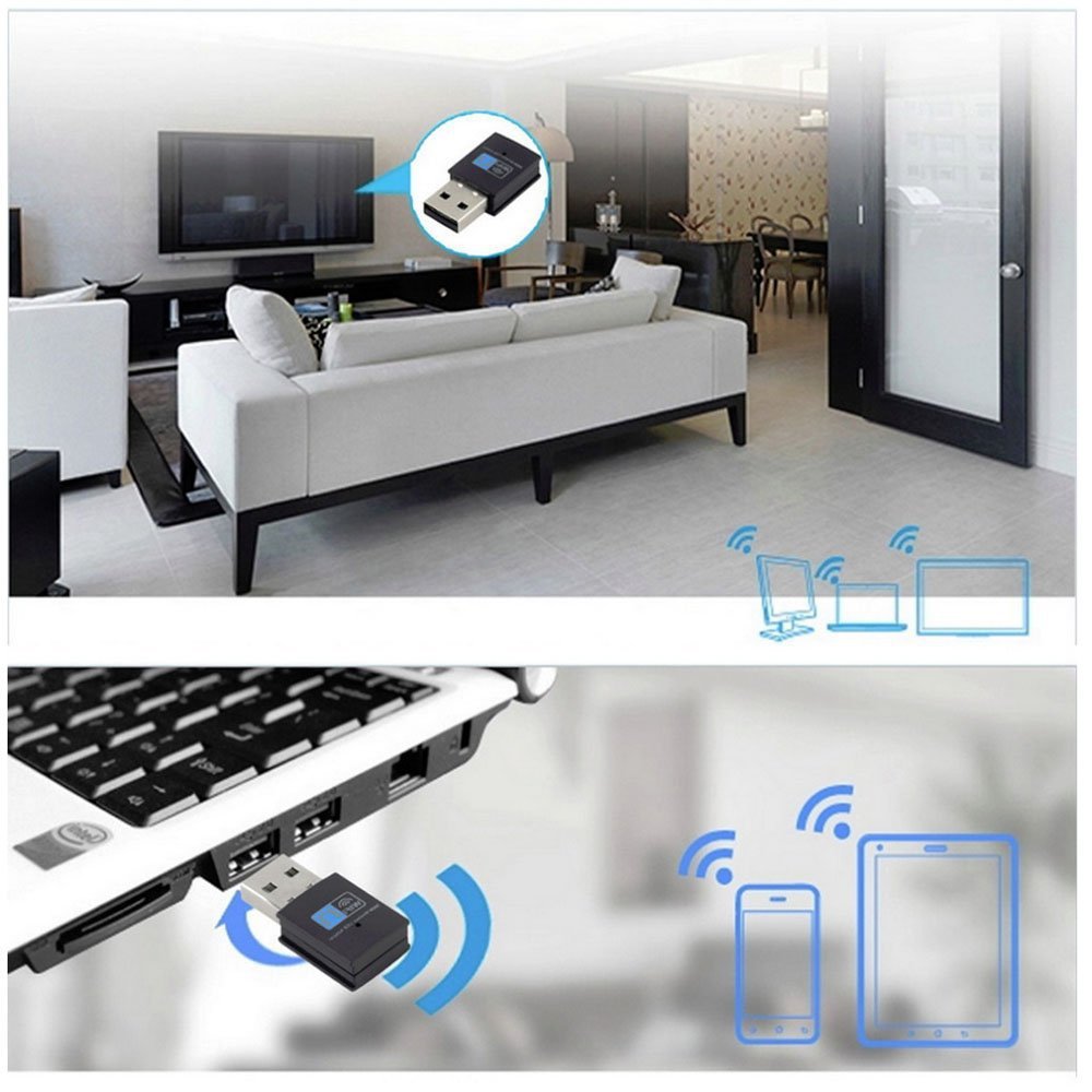 Mini WiFi Wireless Receiver Adapter USB Wireless Network Card