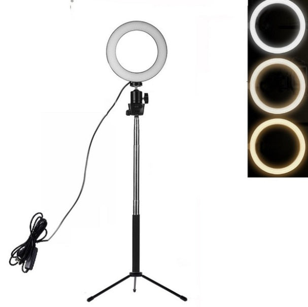 Lifting LED Ring light