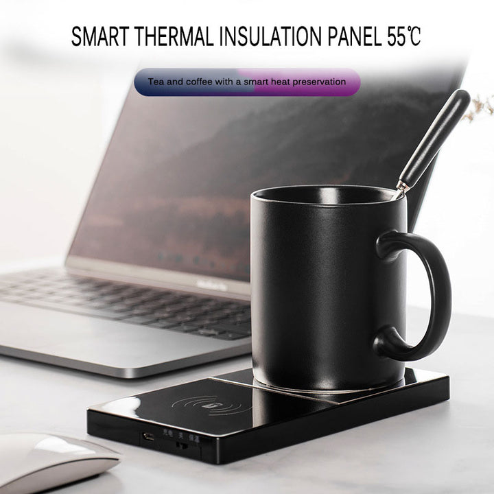 2 In 1 Electric Mug Warmer and Wireless Phone Charger