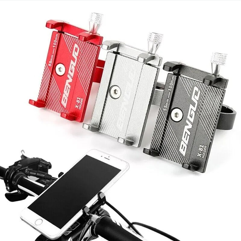 Aluminum Motorcycle Bike Handlebar Phone GPS Mount Holder