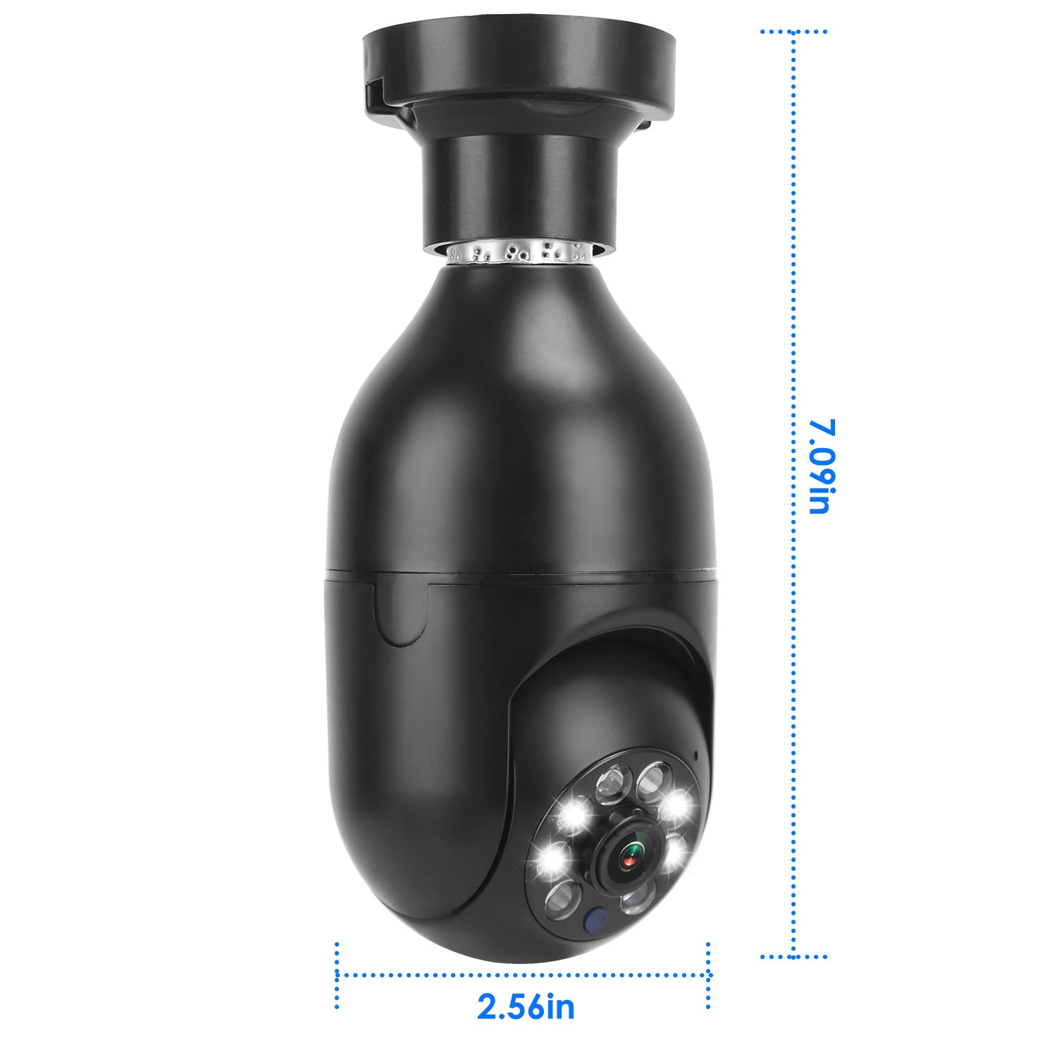 E27 WiFi Bulb Camera 1080P Pan Tilt Security Camera