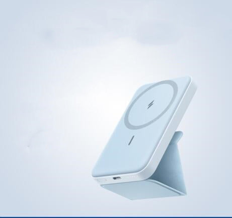Magnetic Wireless Portable Power Bank With Stand