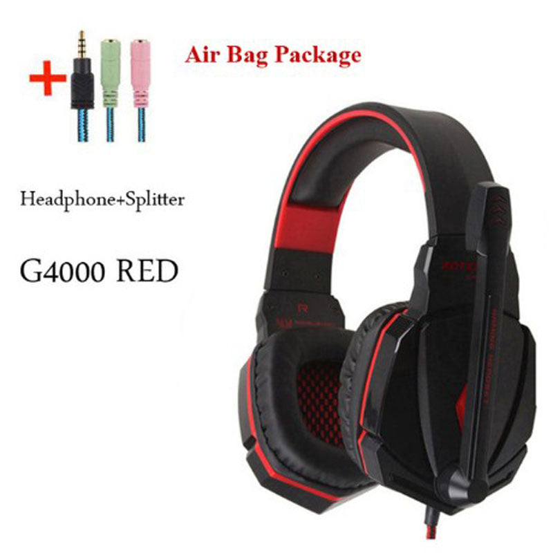 Deep Bass Stereo Wired Gaming Headphones