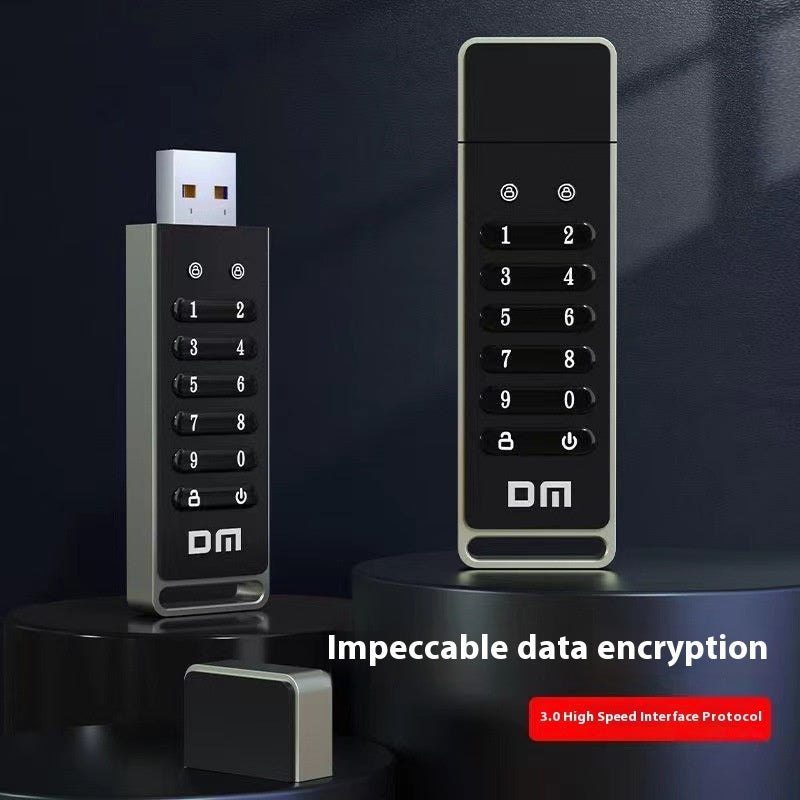 USB 3.0 Intelligent Digital Encryption Security Flash Drive