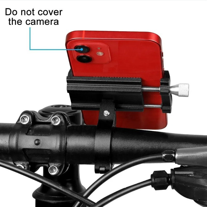 Aluminum Motorcycle Bike Handlebar Phone GPS Mount Holder