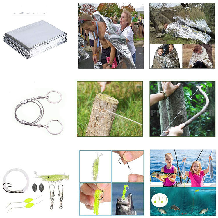 First Aid Kit SOS Emergency Survival Supplies Kit