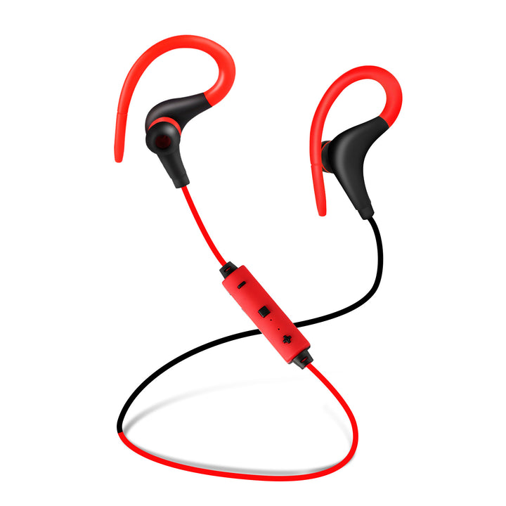 Wireless V4.1 Sport In-Ear Stereo Headphones Sweatproof Mic