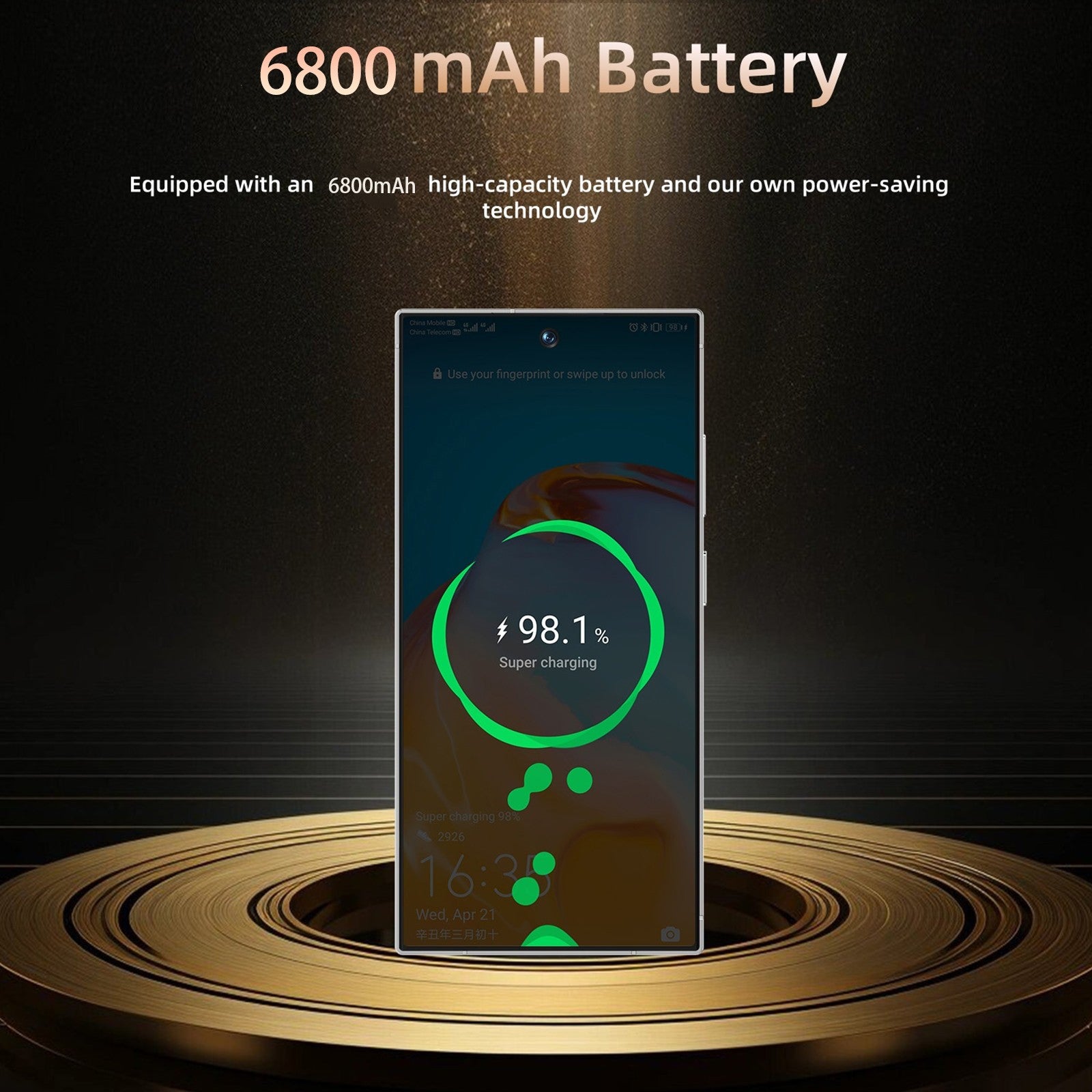 C24 Unlocked Smartphone 8GB 256GB Android 14 5G 6800mAh Battery