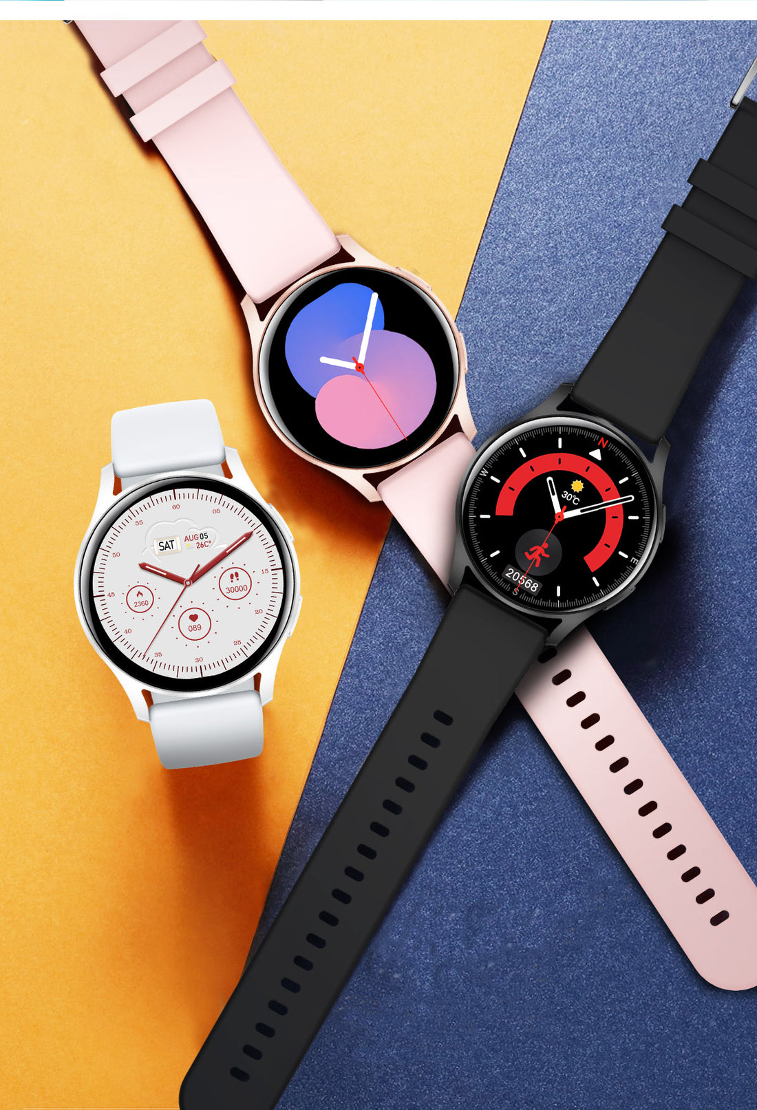 Trendy Smart Watch With Call Answering Fitness Tracker Pedometer Notifications