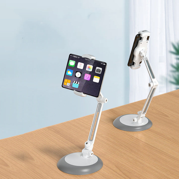 Floor lift mobile phone stand