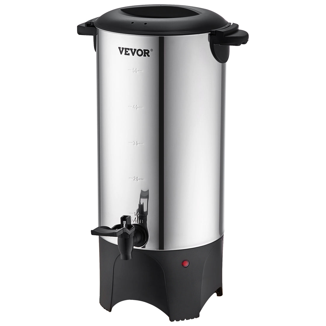 VEVOR 50-Cup Stainless Steel Commercial Coffee Urn Fast Brew Dispenser