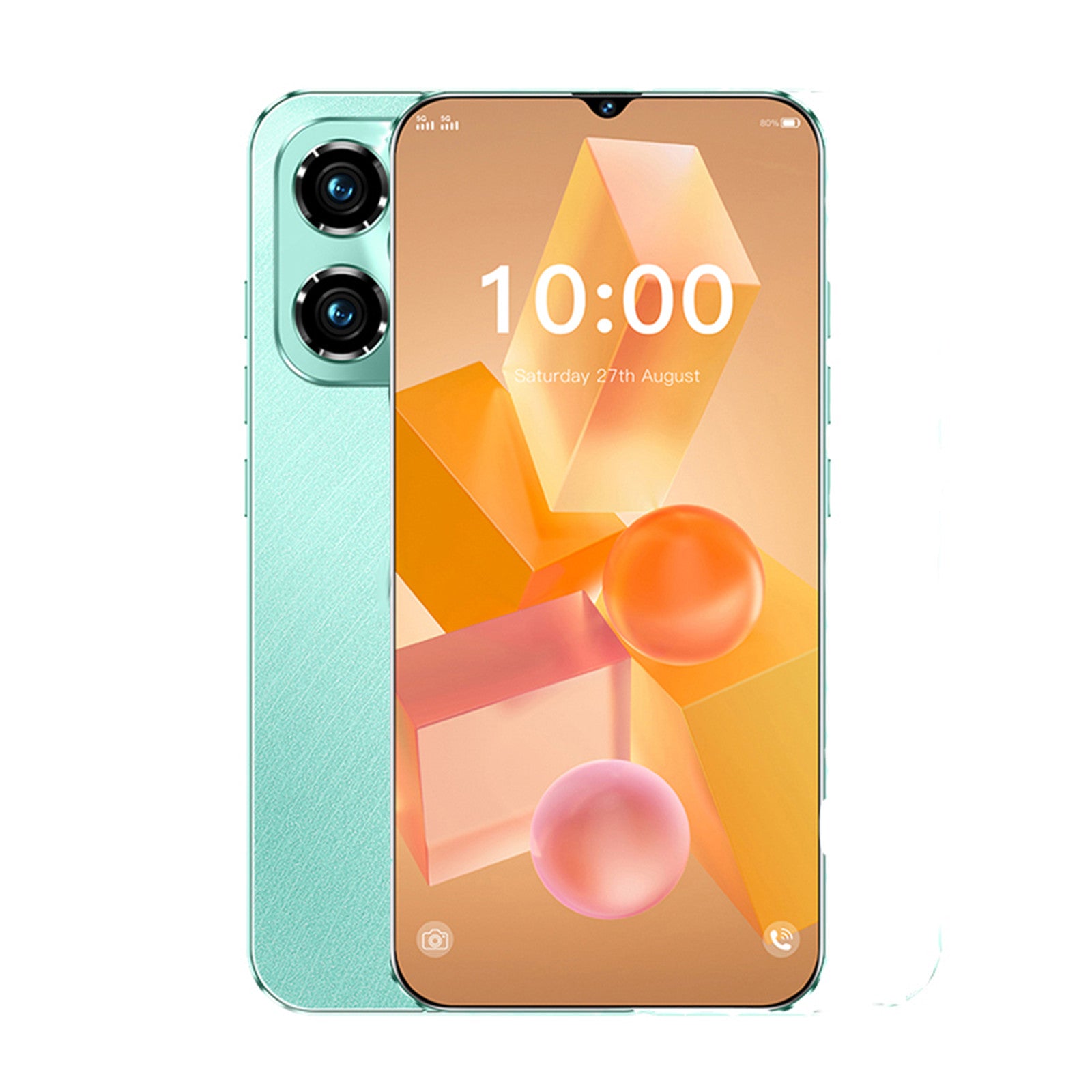 HOT40 Unlocked Smartphone 4GB 128GB Android Dual SIM 4G 6.3-Inch