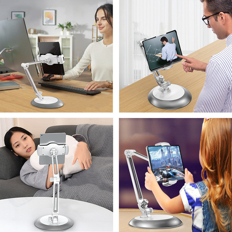 Floor lift mobile phone stand
