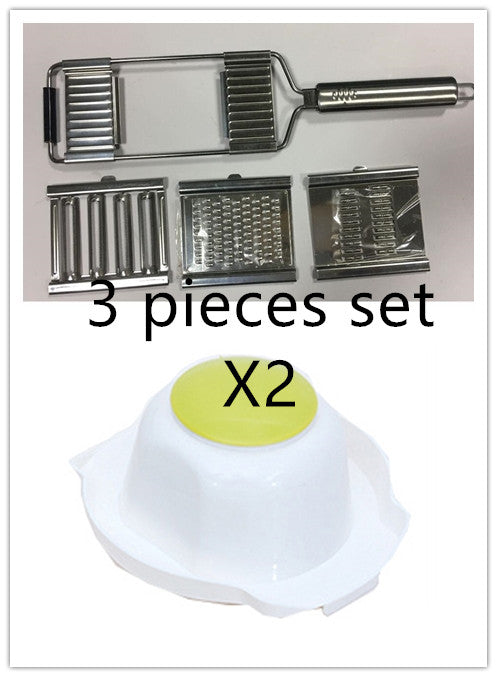 Stainless Steel Vegetable Grater Slicer Peeler Fruit Cutter Tool