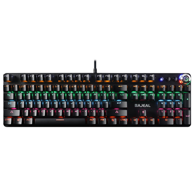 Mechanical Wired Luminous Knob Green Axis