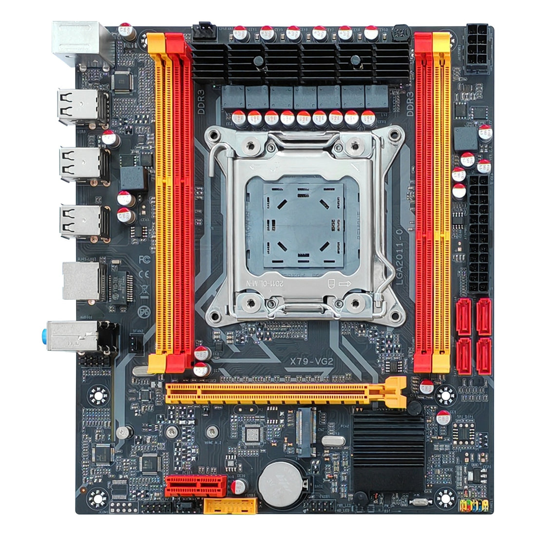 2011 Pin DDR3 Desktop Motherboard Quad Slot Computer Board