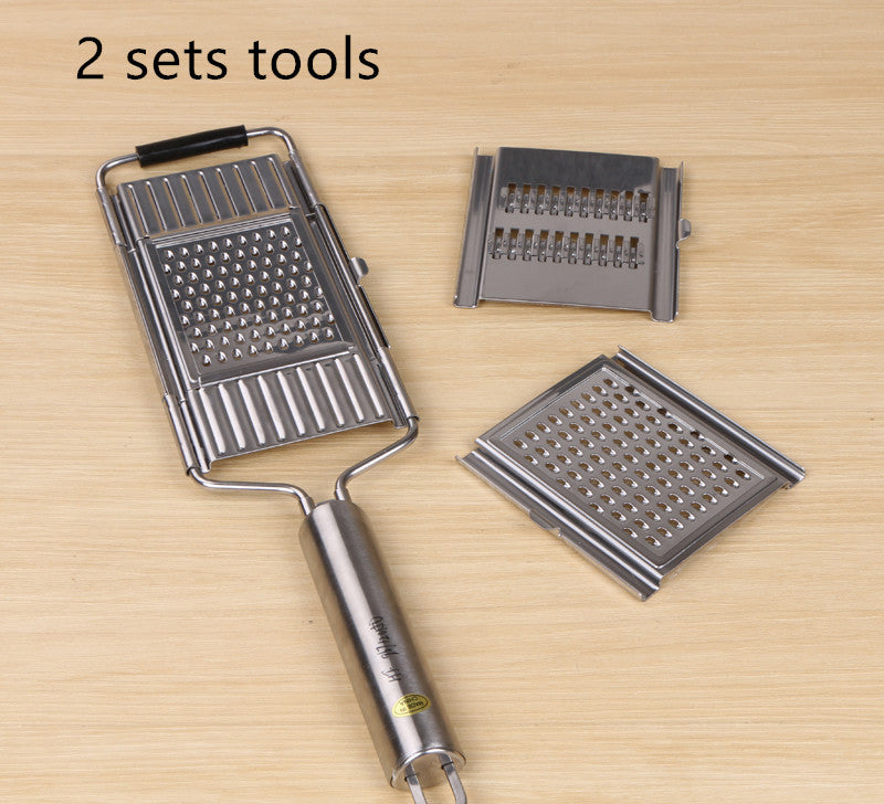 Stainless Steel Vegetable Grater Slicer Peeler Fruit Cutter Tool