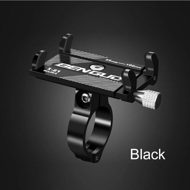 Aluminum Motorcycle Bike Handlebar Phone GPS Mount Holder