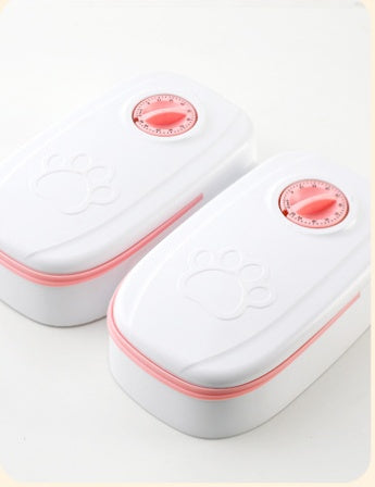 Automatic Pet Feeder Smart Food Dispenser with Timer for Cats and Dogs