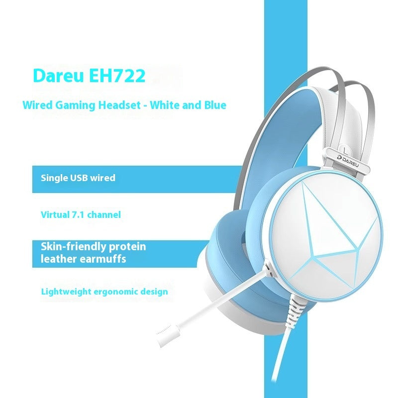 Electronic Sports Noise Cancelling Wired Headphones