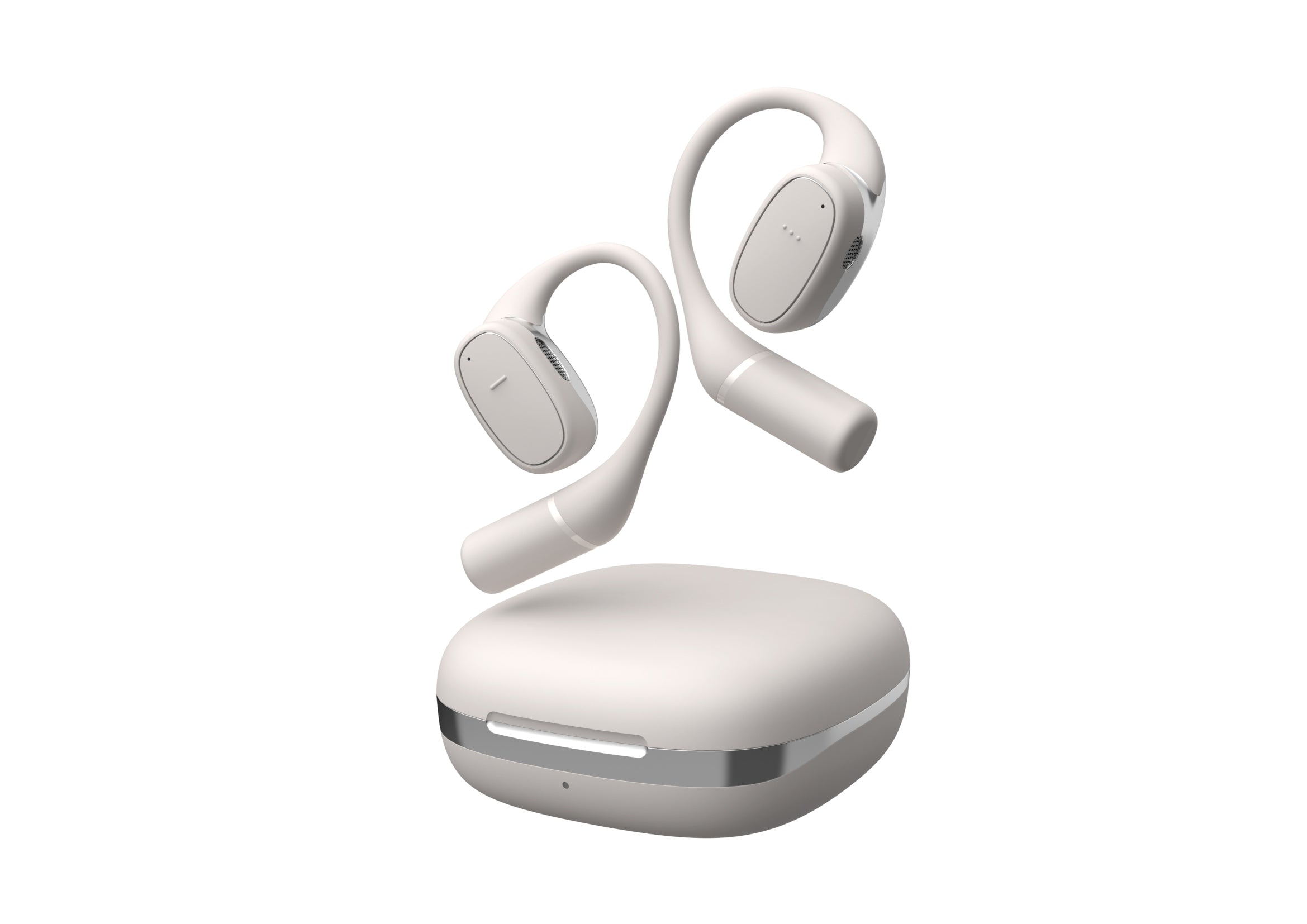 OWS 5.3 Open-Ear Wireless Earbuds Stereo Sports 8H Playtime LED Display Case