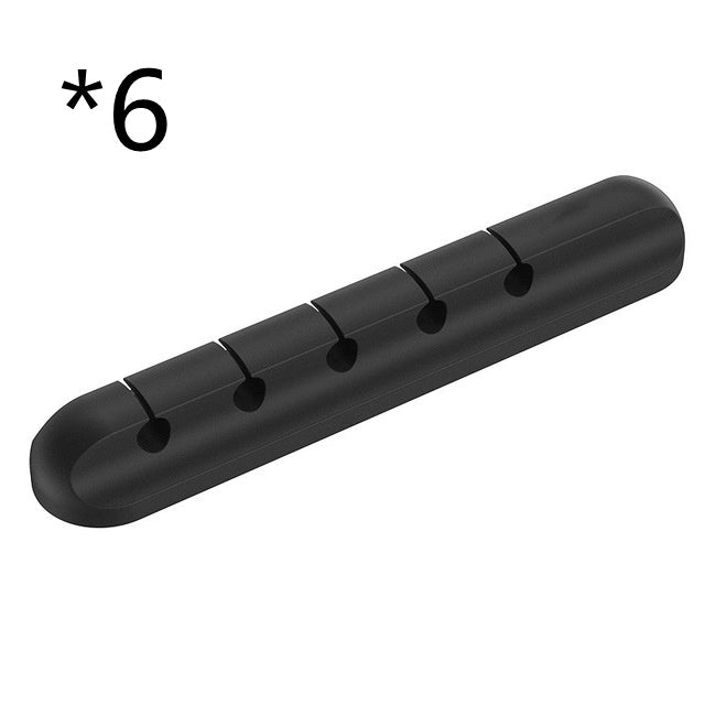 Silicone USB Cable Winder Desktop Organizer and Cable Protector