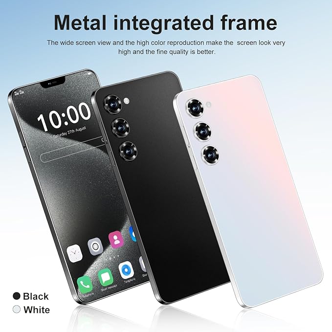 C24 Ultra 5G Unlocked Smartphone Android 14 12GB 512GB 6800mAh Battery