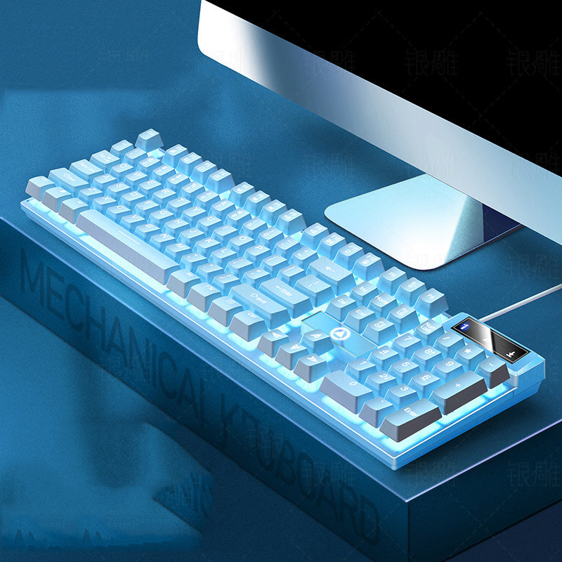 Keyboard Luminous Wired Computer