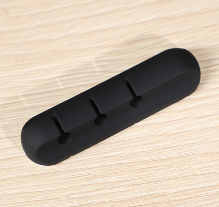 Silicone USB Cable Winder Desktop Organizer and Cable Protector
