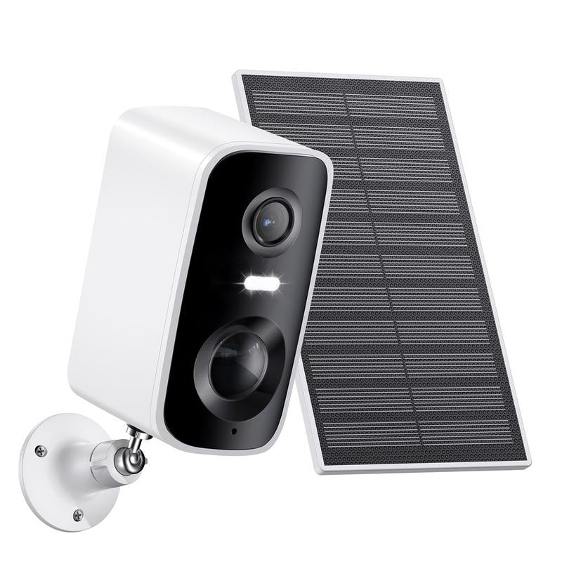 Solar Battery WiFi 2K CCTV Camera Human Detection Waterproof Mini Security Camera