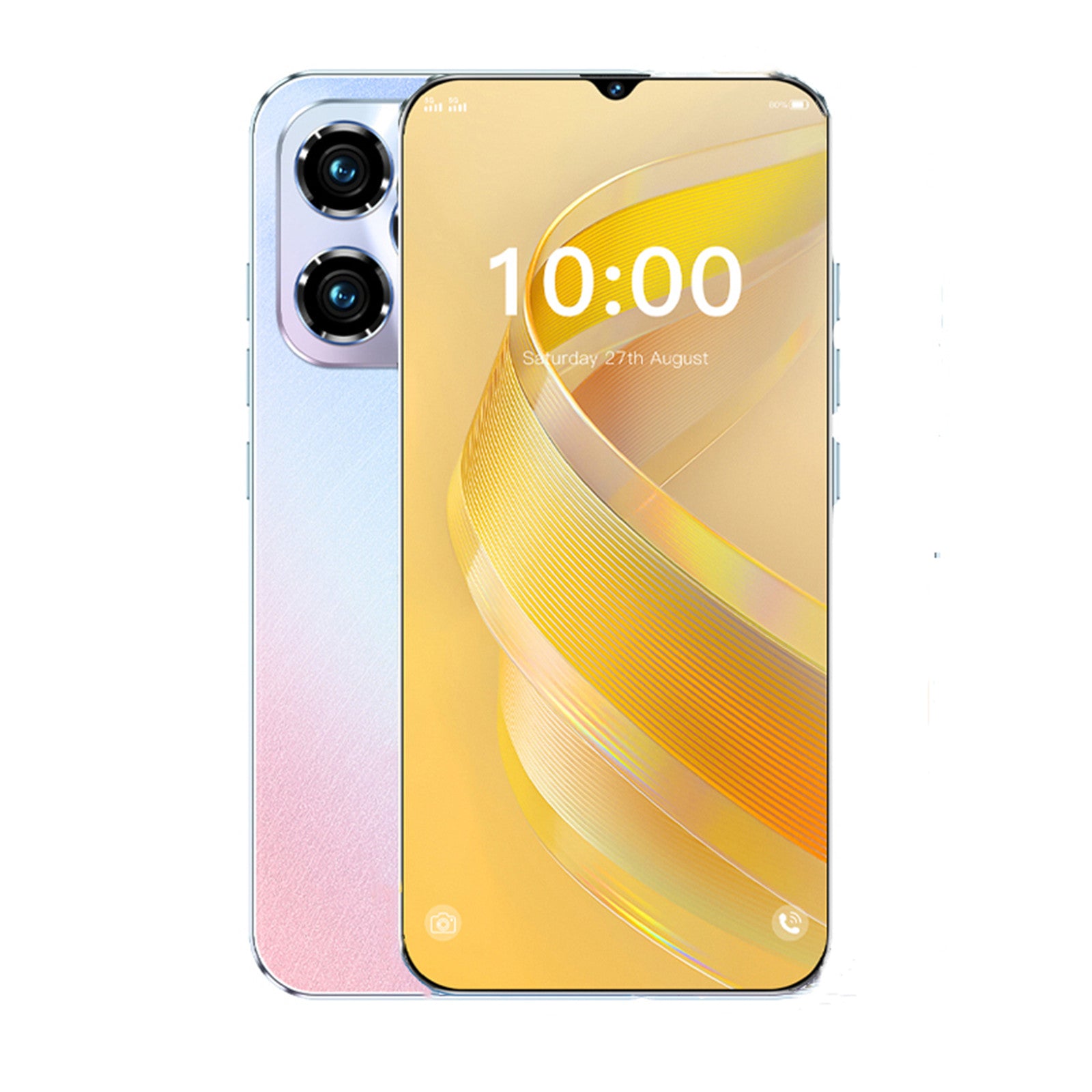 HOT40 Unlocked Smartphone 4GB 128GB Android Dual SIM 4G 6.3-Inch