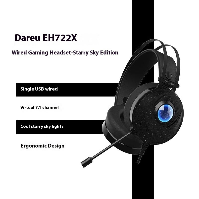 Electronic Sports Noise Cancelling Wired Headphones
