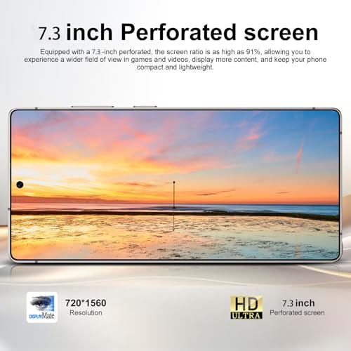 C25 Ultra 5G Unlocked Smartphone 8GB 256GB Android 14 6800mAh
