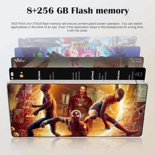 C25 Ultra 5G Unlocked Smartphone 8GB 256GB Android 14 6800mAh