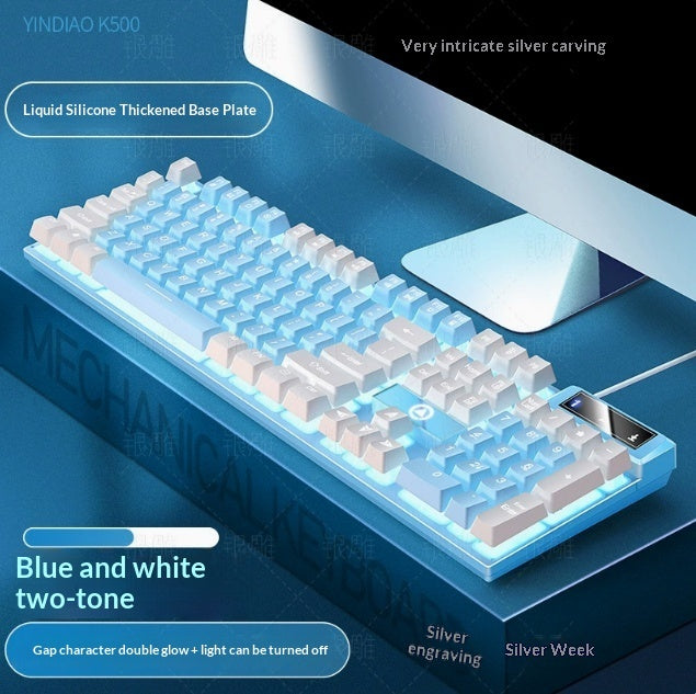 Keyboard Luminous Wired Computer