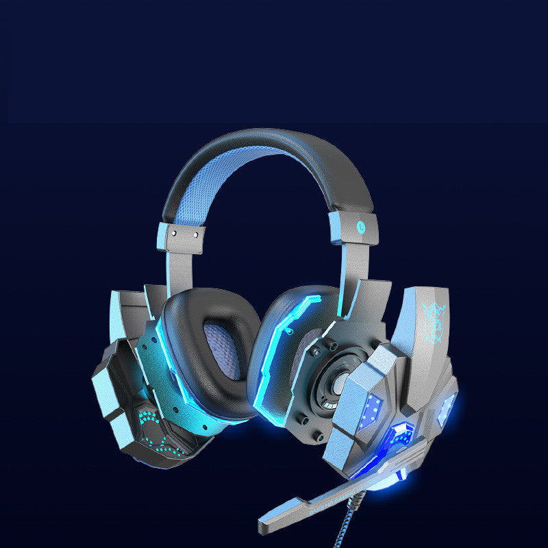7.1 Wire-controlled Headset Light-emitting Headphones