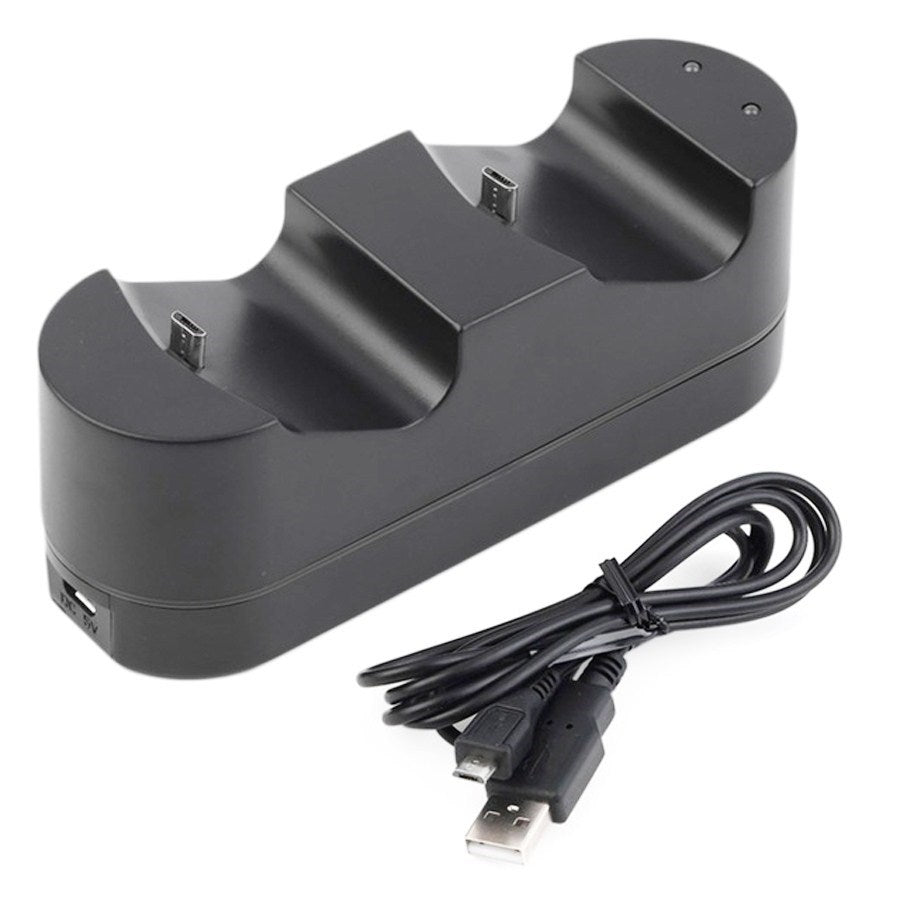 PS4 Dual USB Controller Charging Dock Station Stand