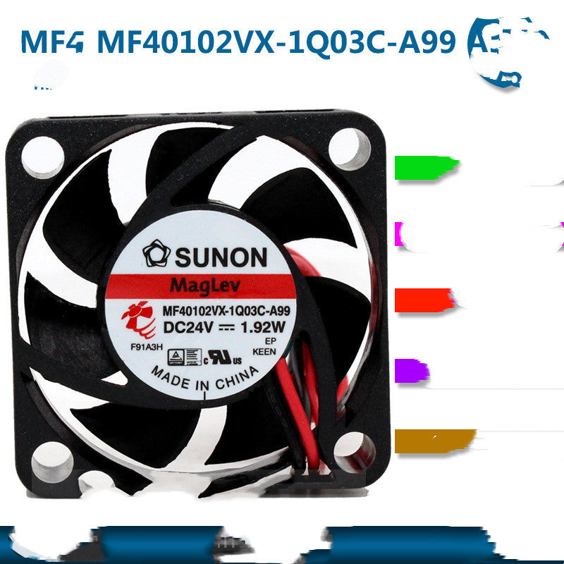 MF40102VX 24V 40mm High Airflow Cooling Fan