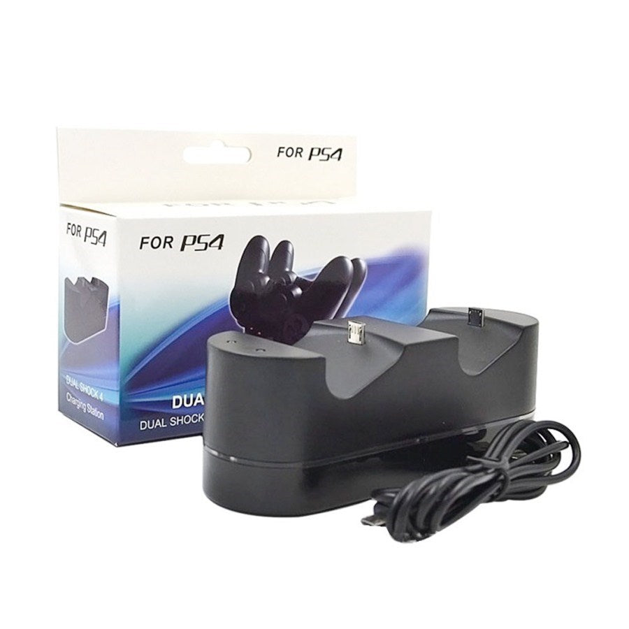 PS4 Dual USB Controller Charging Dock Station Stand