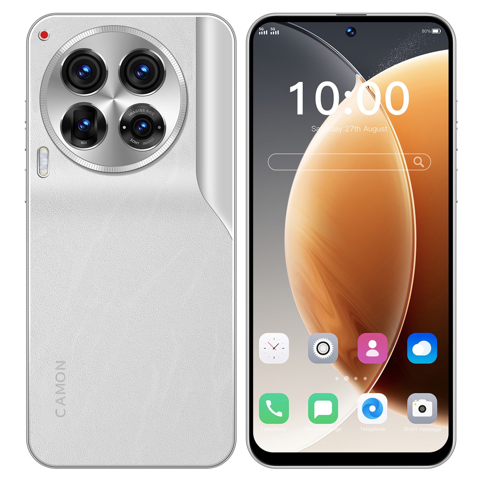 30 Pro Unlocked Smartphone 6GB 128GB Android 14 Large Battery