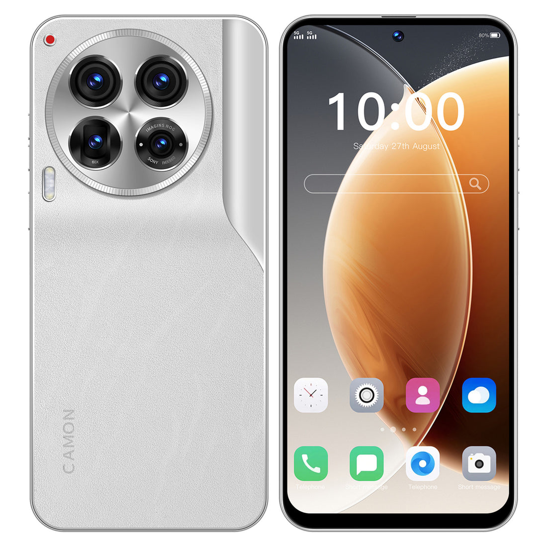 30 Pro Unlocked Smartphone 6GB 128GB Android 14 Large Battery