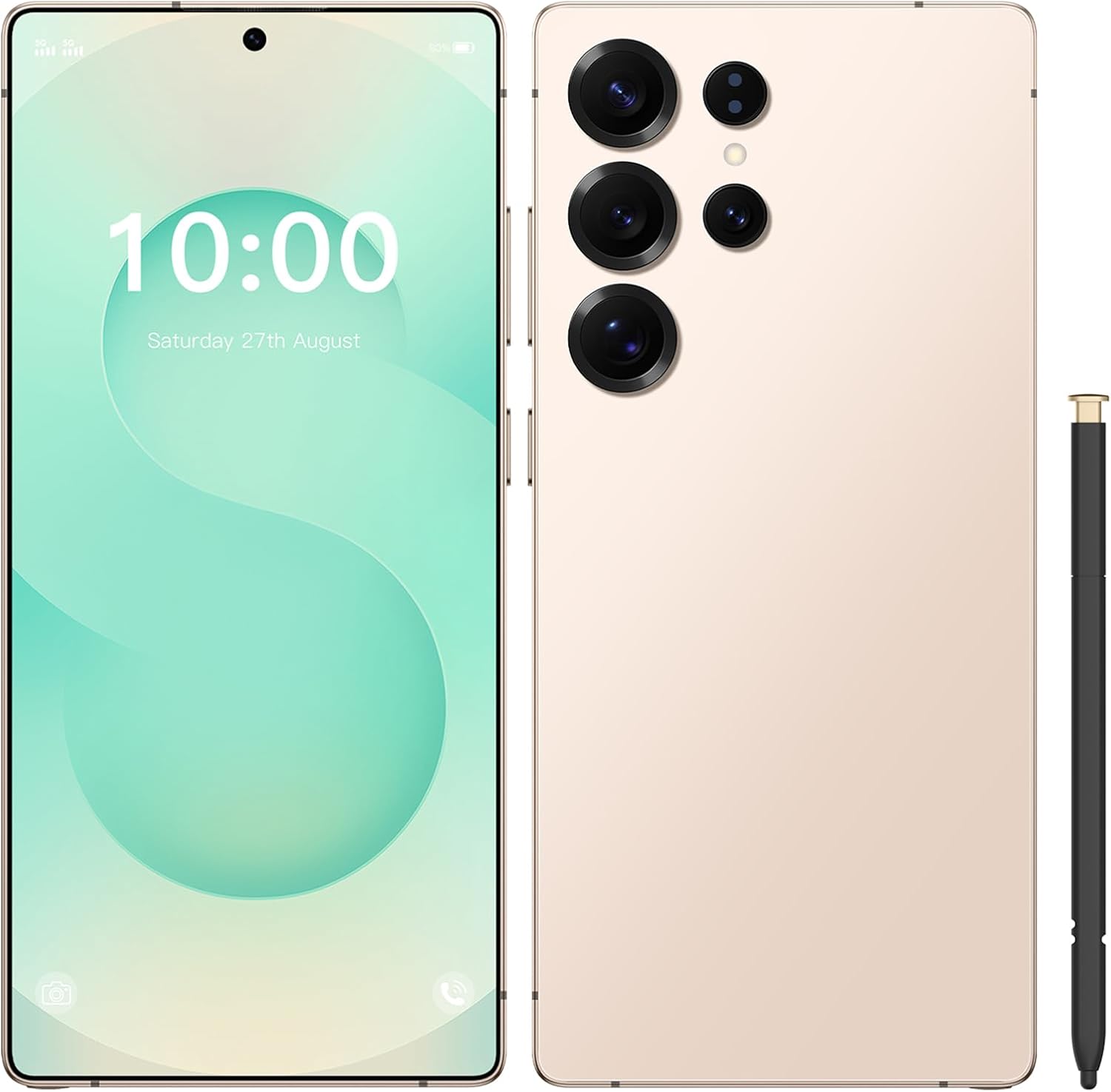 C25 Ultra 5G Unlocked Smartphone 8GB 256GB Android 14 6800mAh