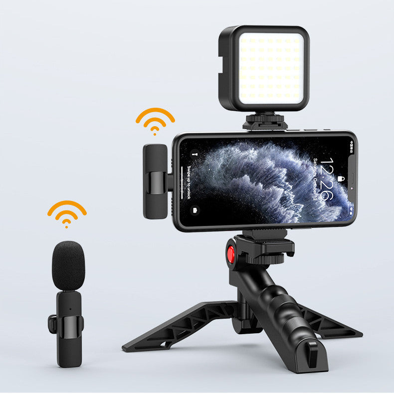 Fill Light Microphone Desktop Tripod