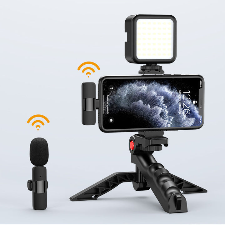 Fill Light Microphone Desktop Tripod