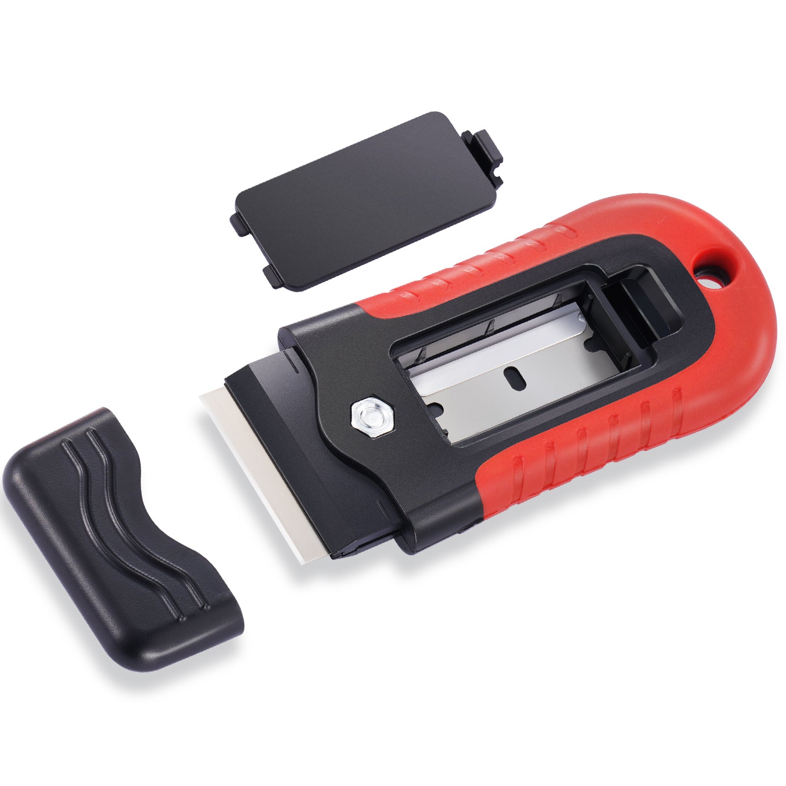 VEVOR Razor Blade Scraper Locking Tool 15 Blades Safety Cap