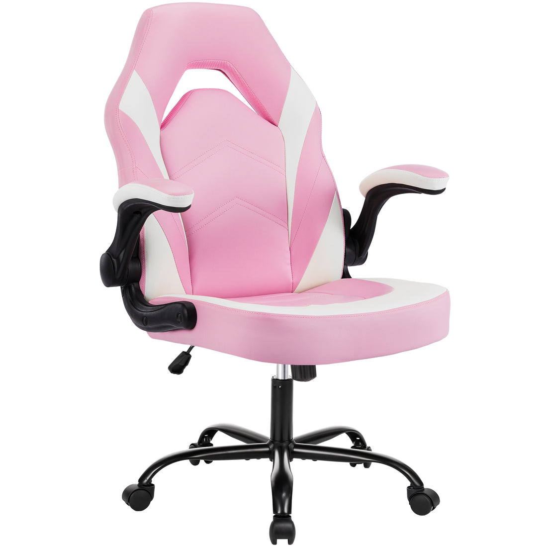 PU Leather Ergonomic Office Gaming Chair Lumbar Support Swivel