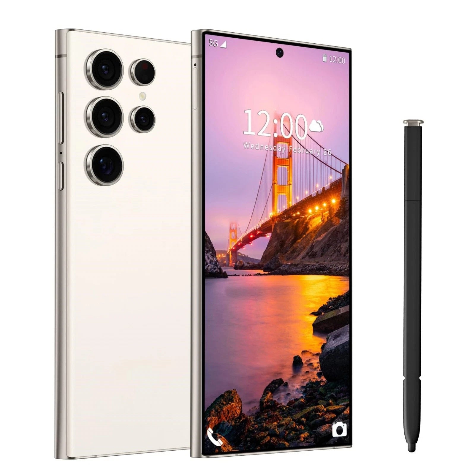 C24 Unlocked Smartphone 8GB 256GB Android 14 5G 6800mAh Battery
