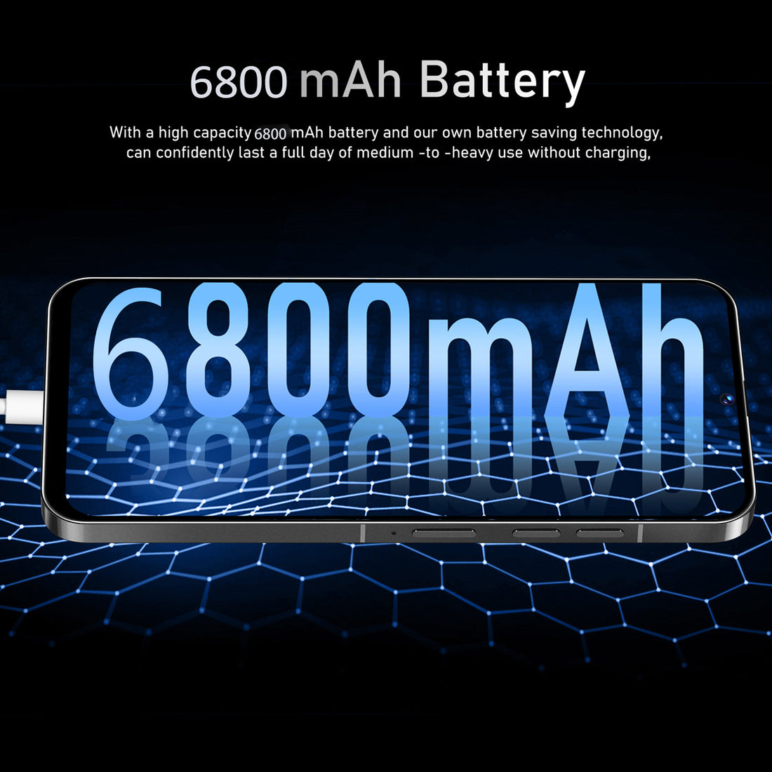 30 Pro Unlocked Smartphone 6GB 128GB Android 14 Large Battery