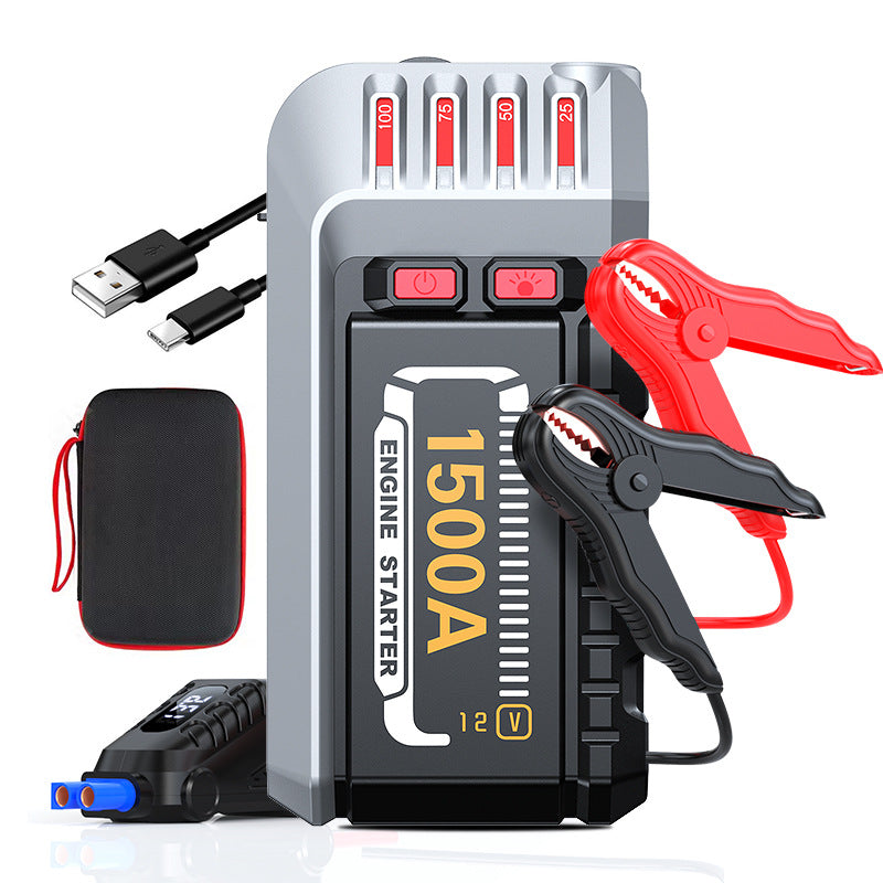 Portable Emergency Starting Power Supply For Automobiles